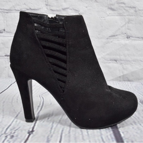 Lane Bryant Black Ankle Boots 8W - Picture 3 of 12